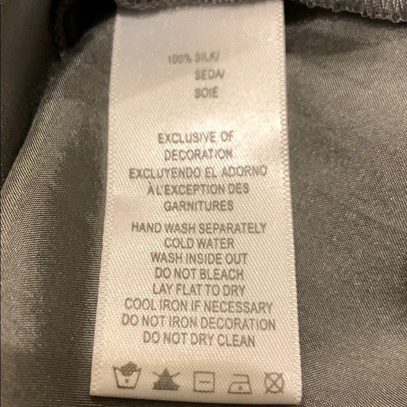 NWT Kensie Silk Embellished Top - Picture 8 of 9